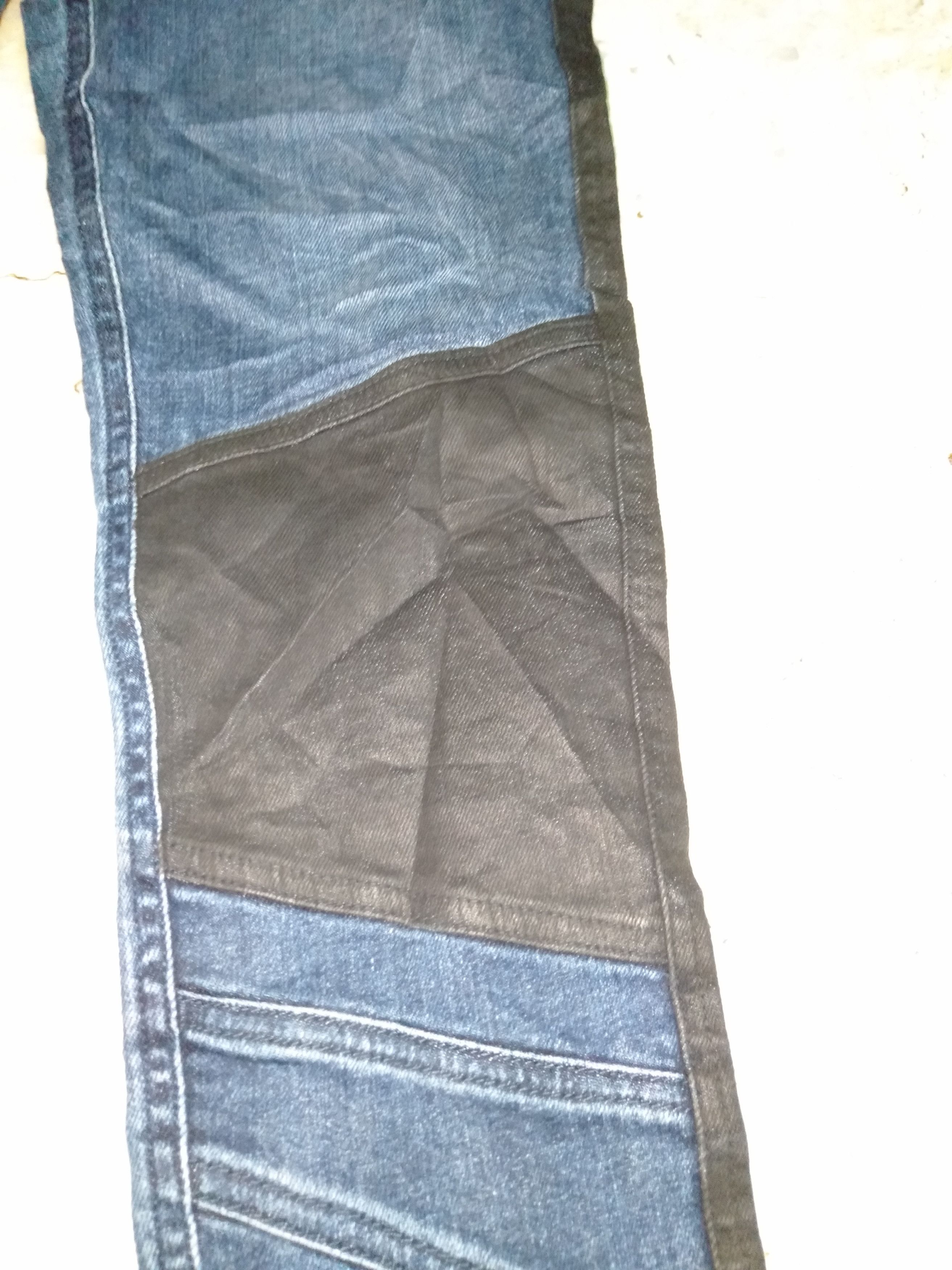 Belstaff Wax Biker Denim