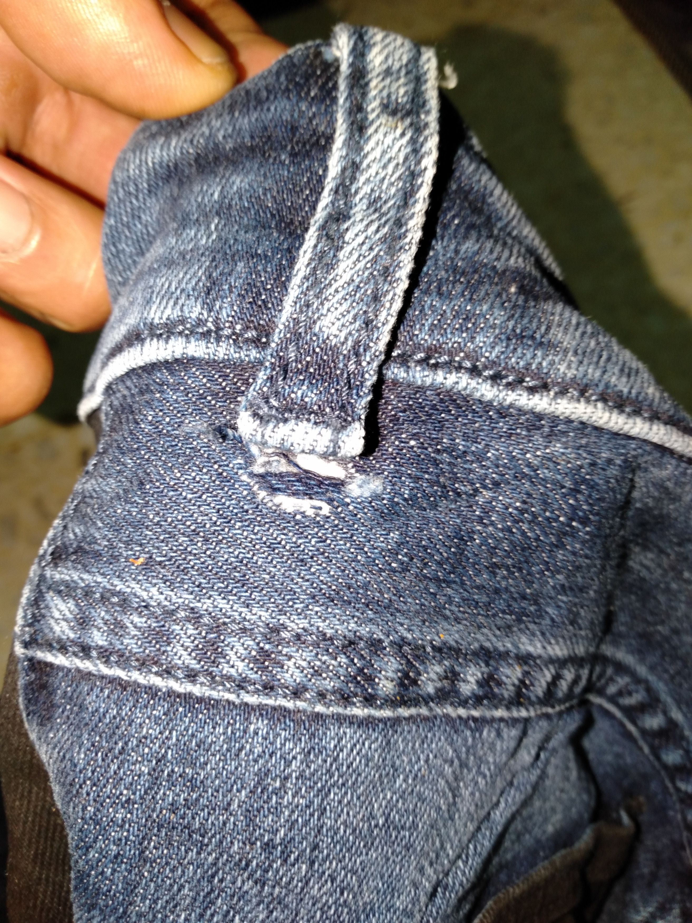 Belstaff Wax Biker Denim