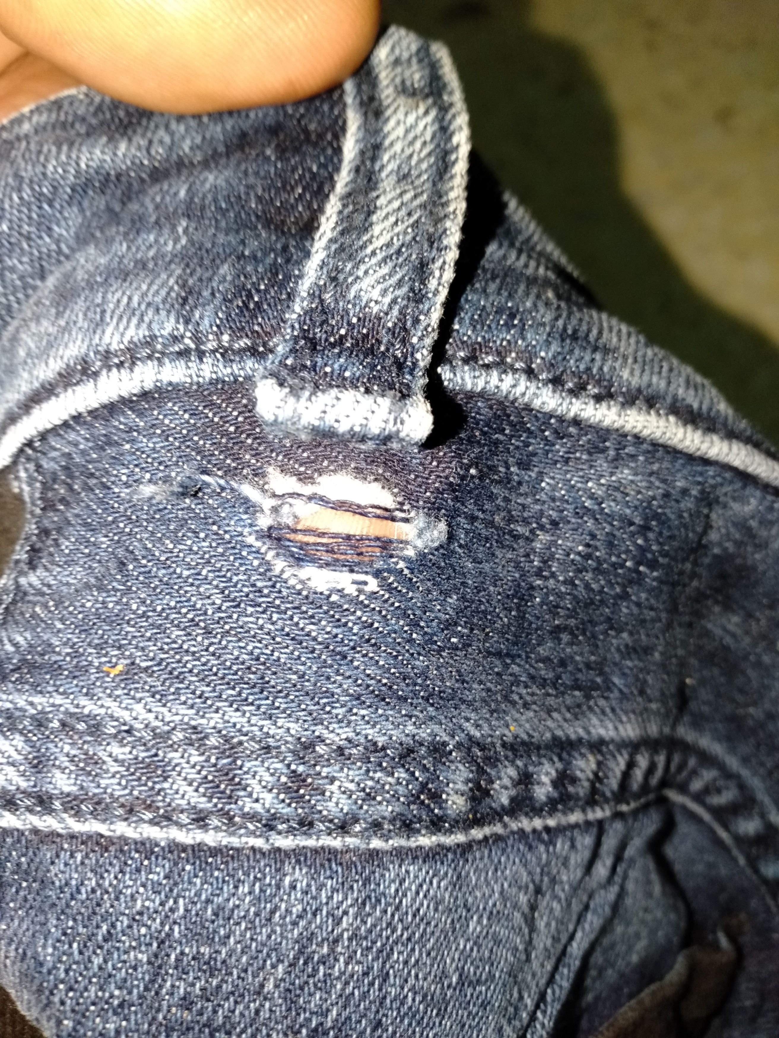 Belstaff Wax Biker Denim