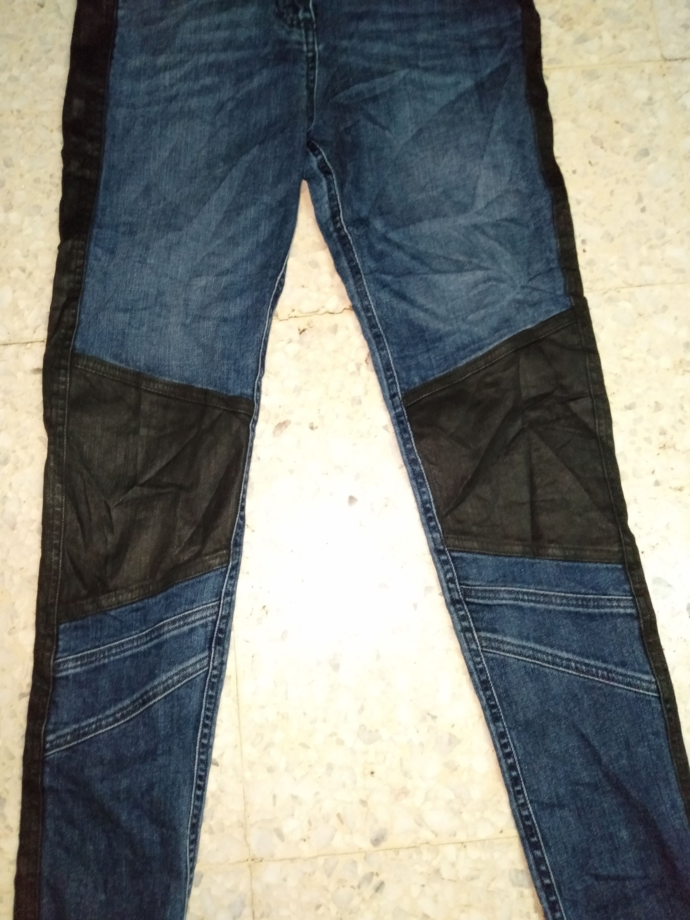 Belstaff Wax Biker Denim