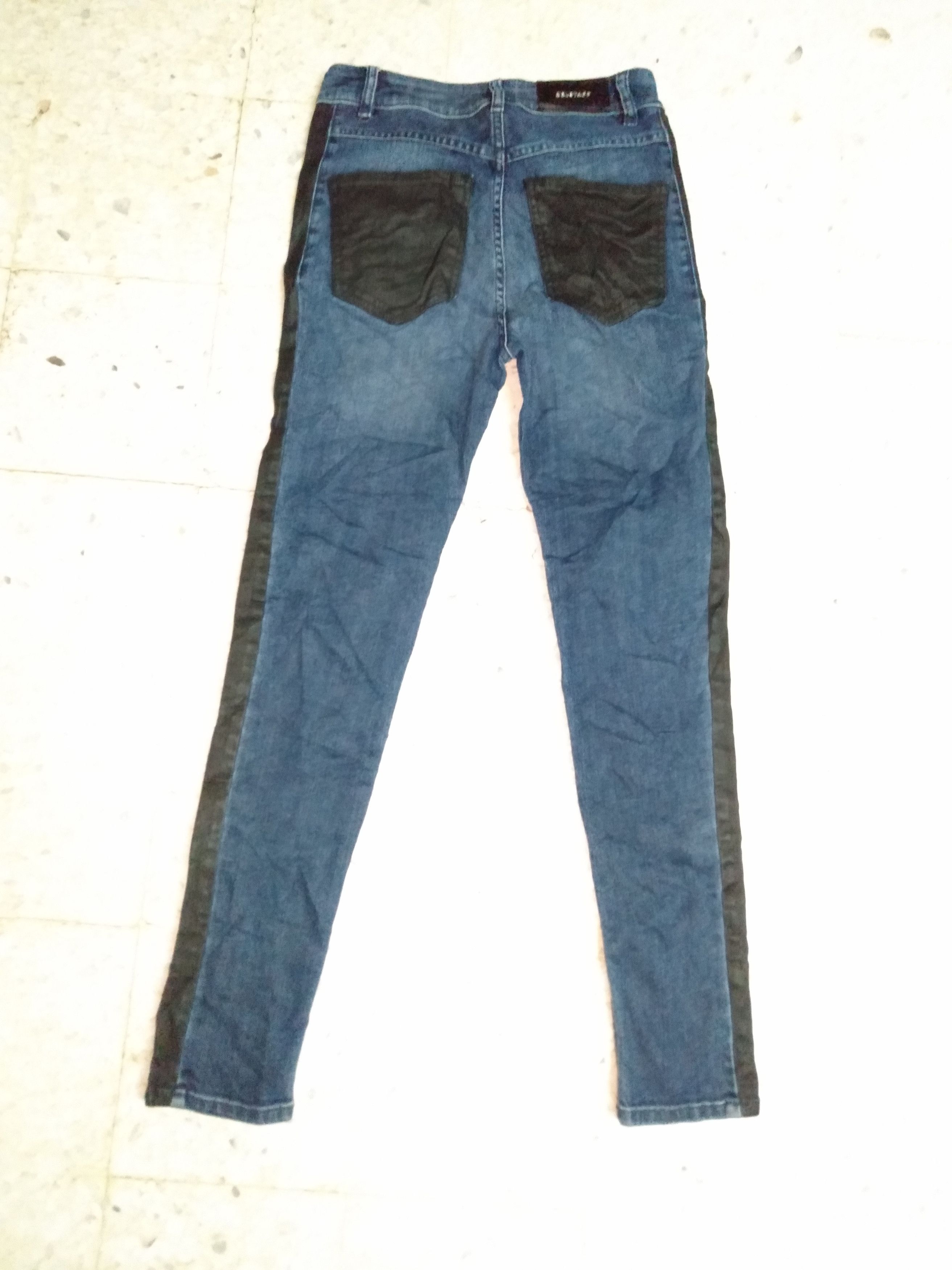 Belstaff Wax Biker Denim