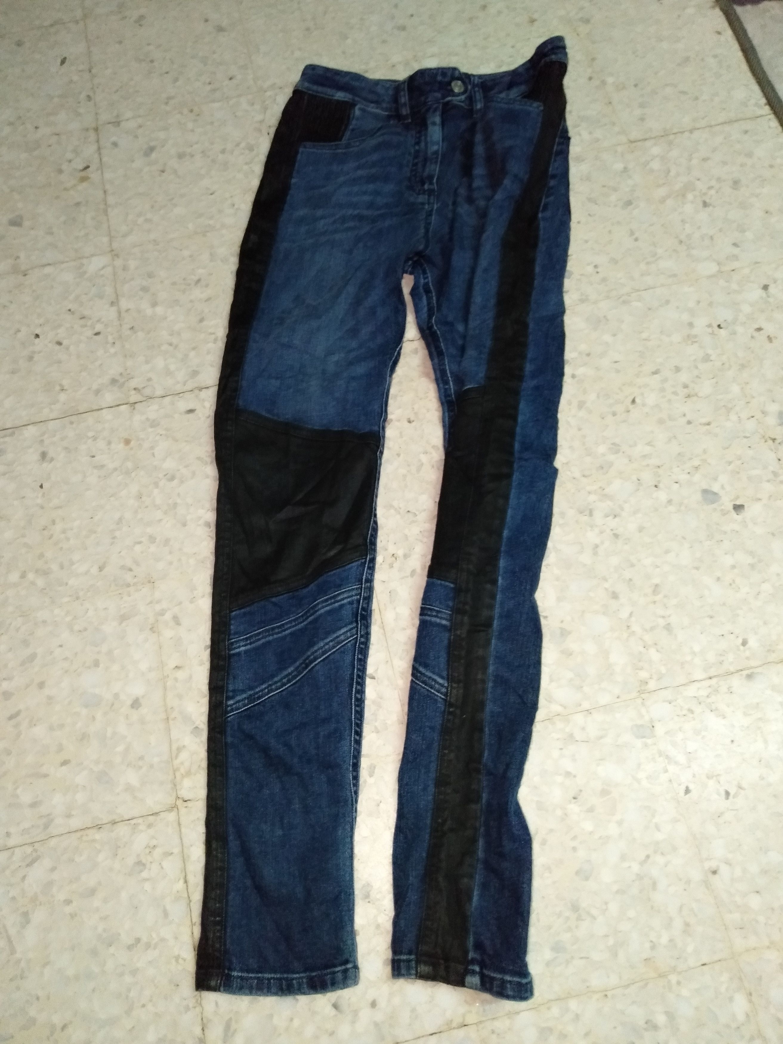 Belstaff Wax Biker Denim