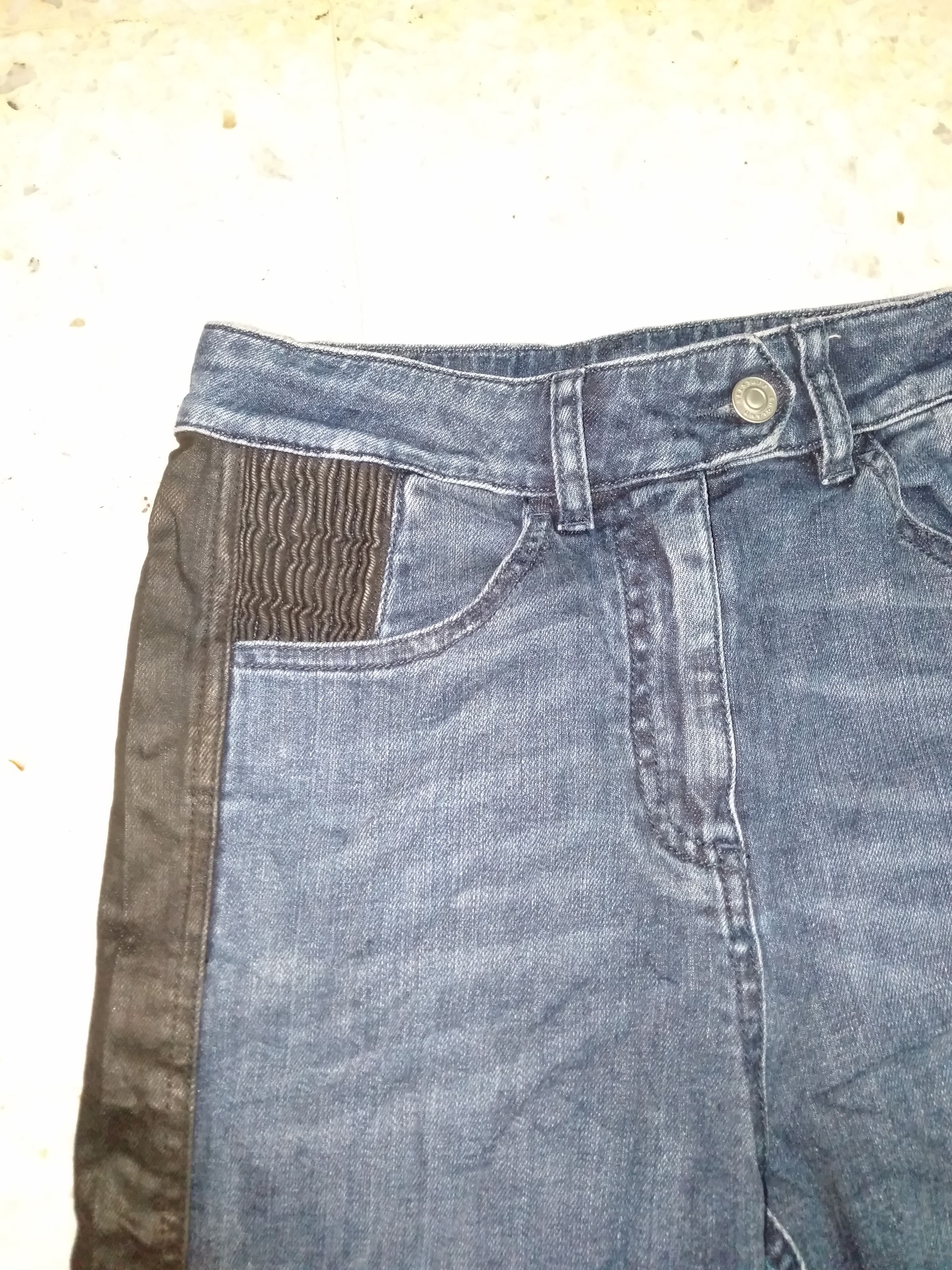 Belstaff Wax Biker Denim