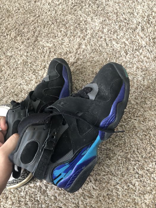 Jordan Brand Air Jordan 8 Retro BG Aqua 2015 size 5.5Y | Grailed