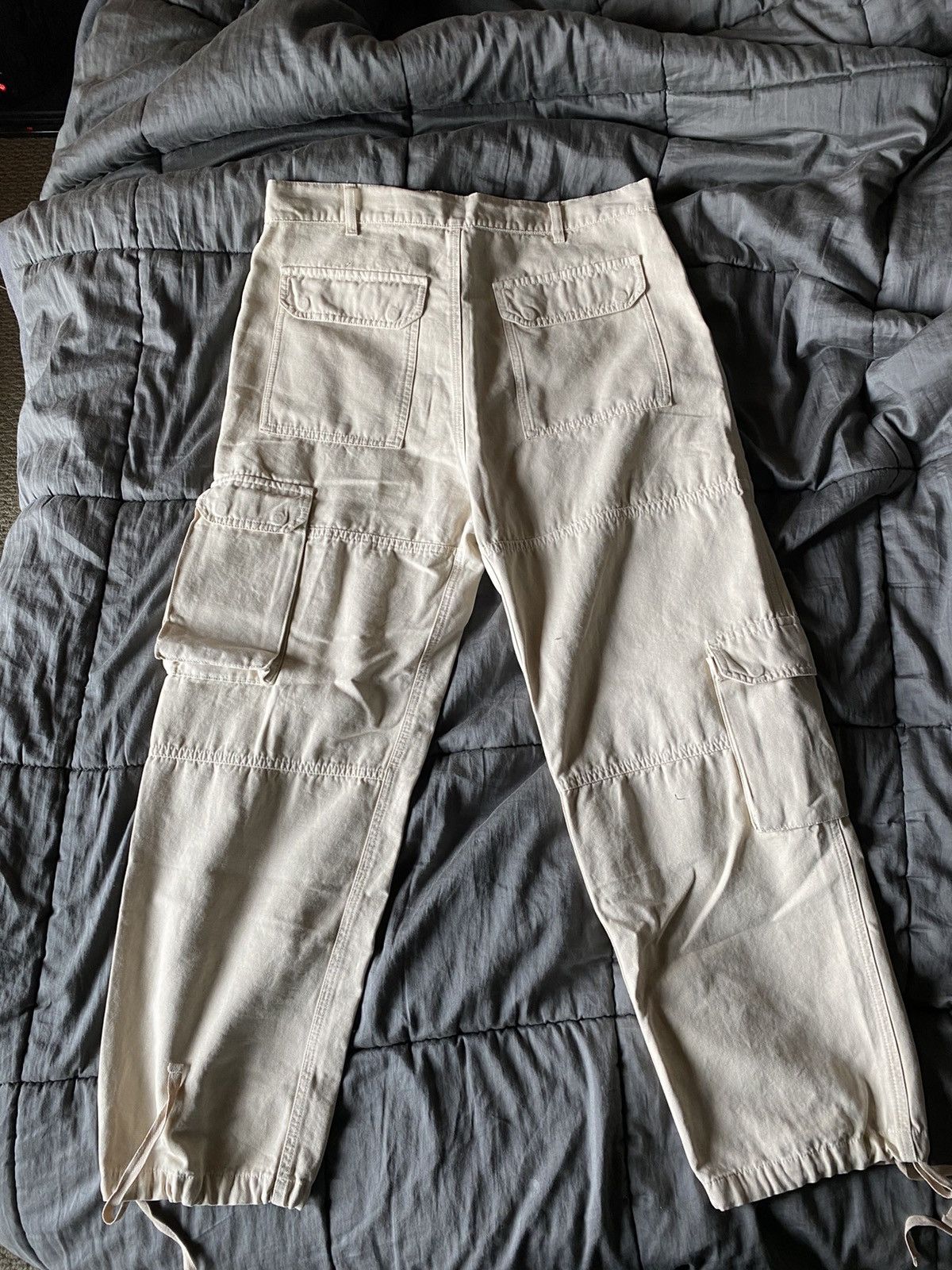 Ronning Ronning Washed Stone/Walnut Ottetal Utility Cargo Pants Size US 34 / EU 50 - 2 Thumbnail