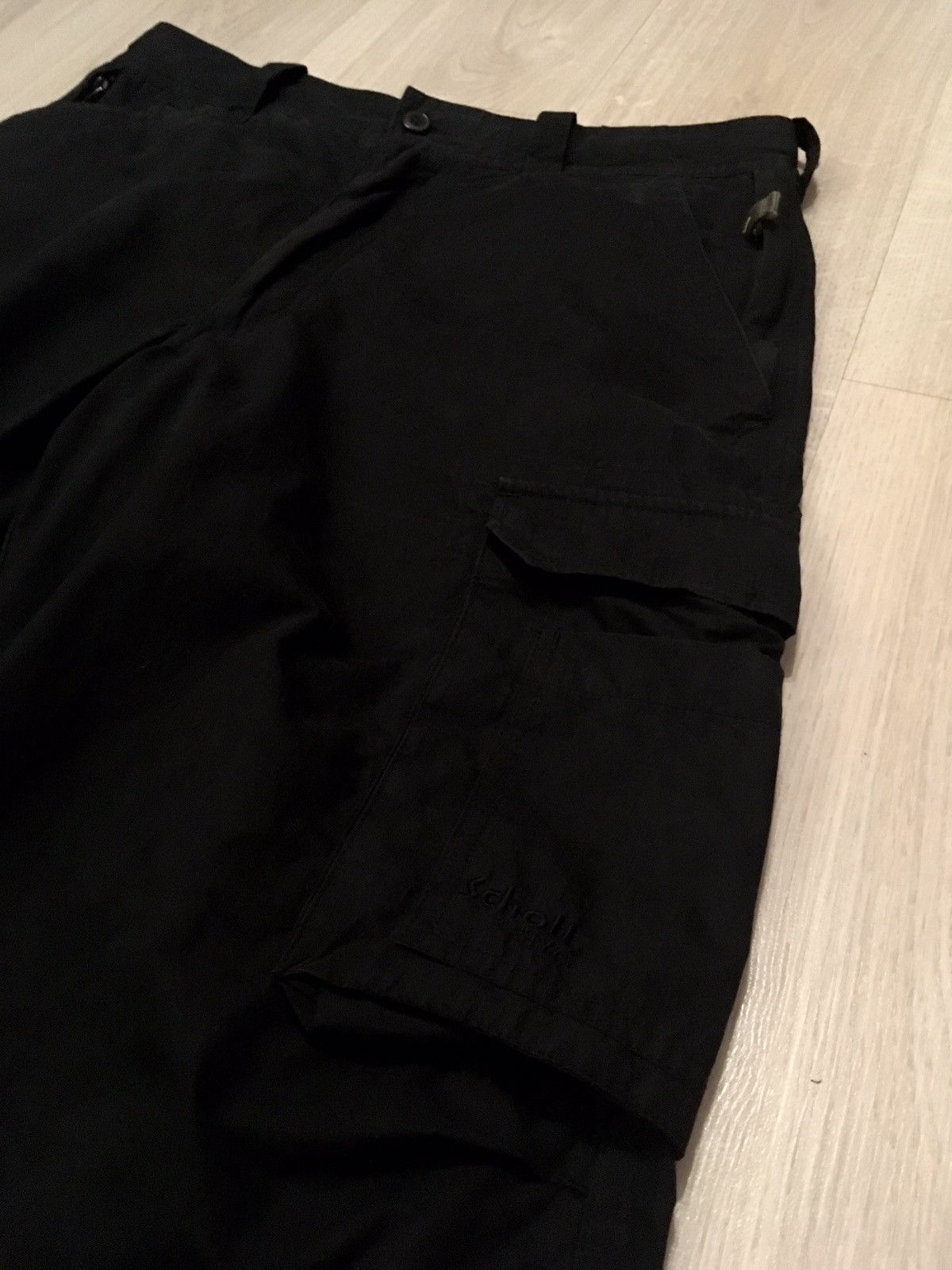 Schott × Vintage Schott NYC Cargoes Black Pants Size US 32 / EU 48 - 6 Thumbnail