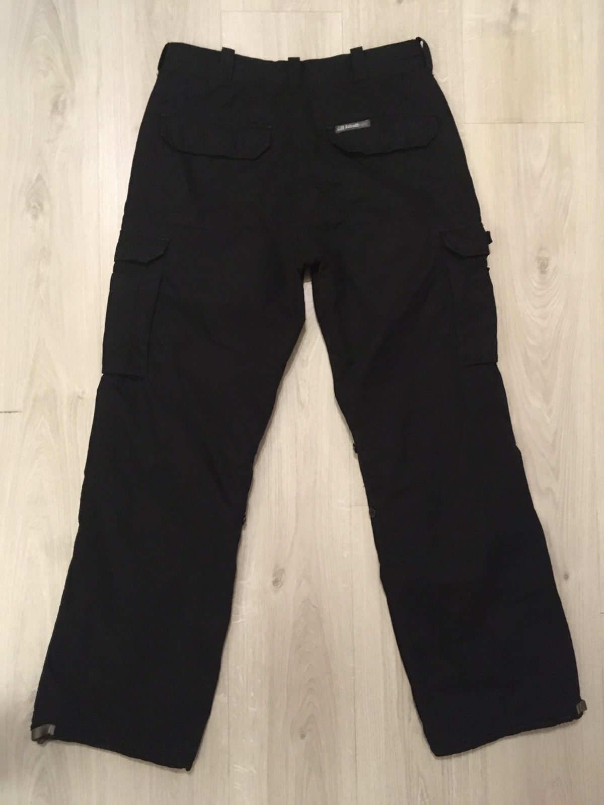 Schott × Vintage Schott NYC Cargoes Black Pants Size US 32 / EU 48 - 8 Thumbnail