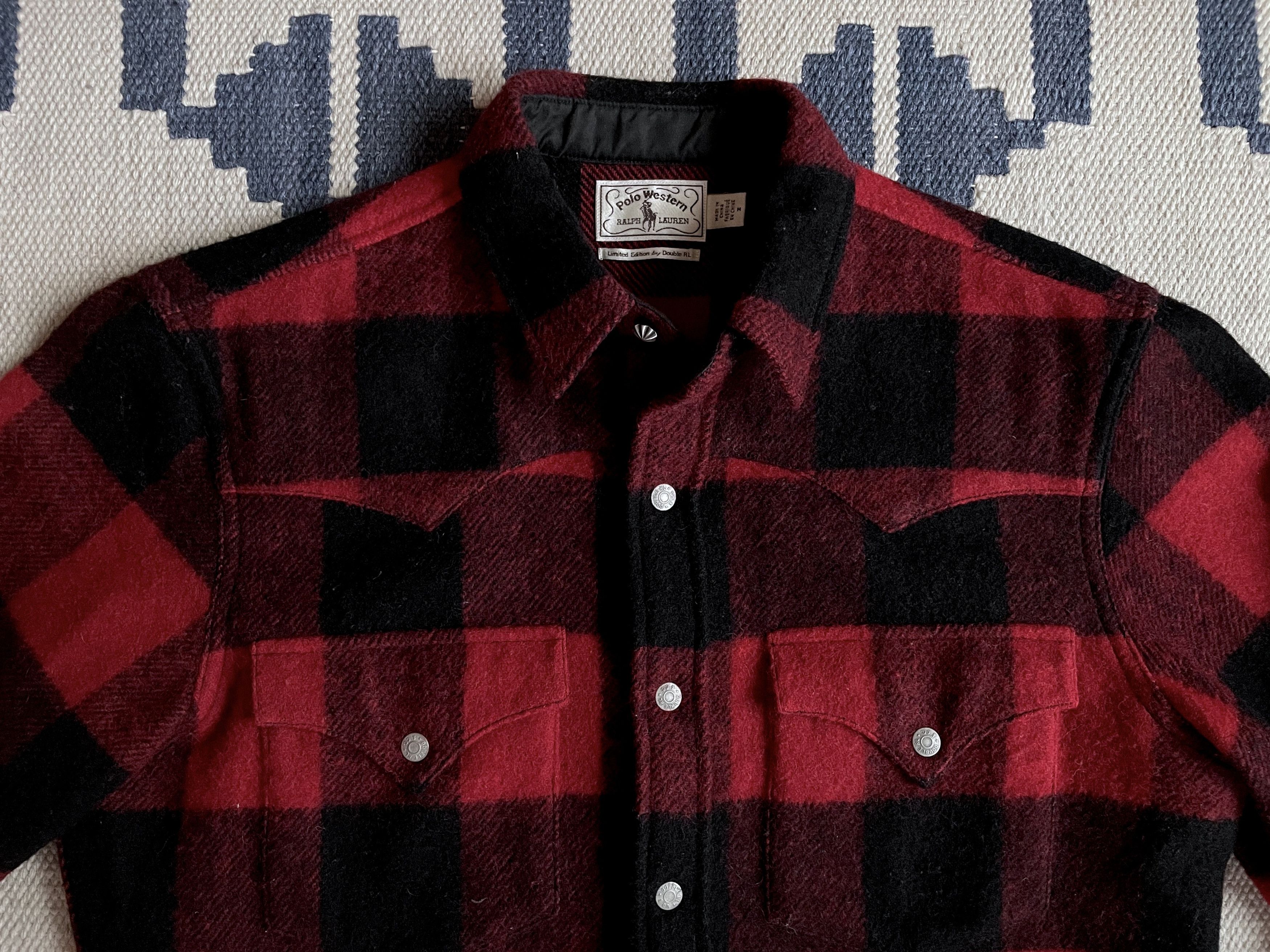 RRL Ralph Lauren RRL Limited Edition Western Buffalo Check Shirt | Grailed