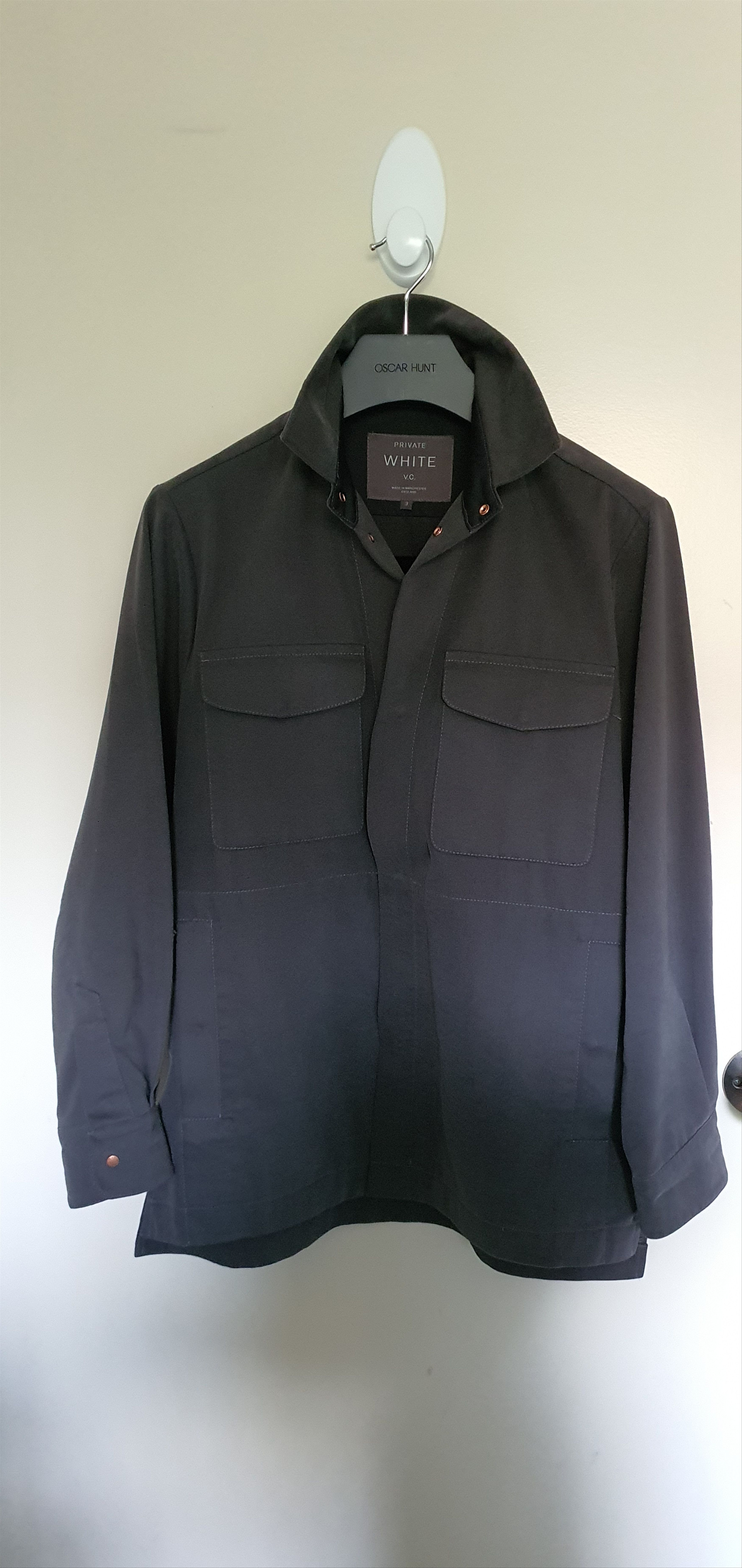 Private White V.C. Private White V.C. The CPO Shacket - Dark Grey Size US S / EU 44-46 / 1 - 4 Thumbnail