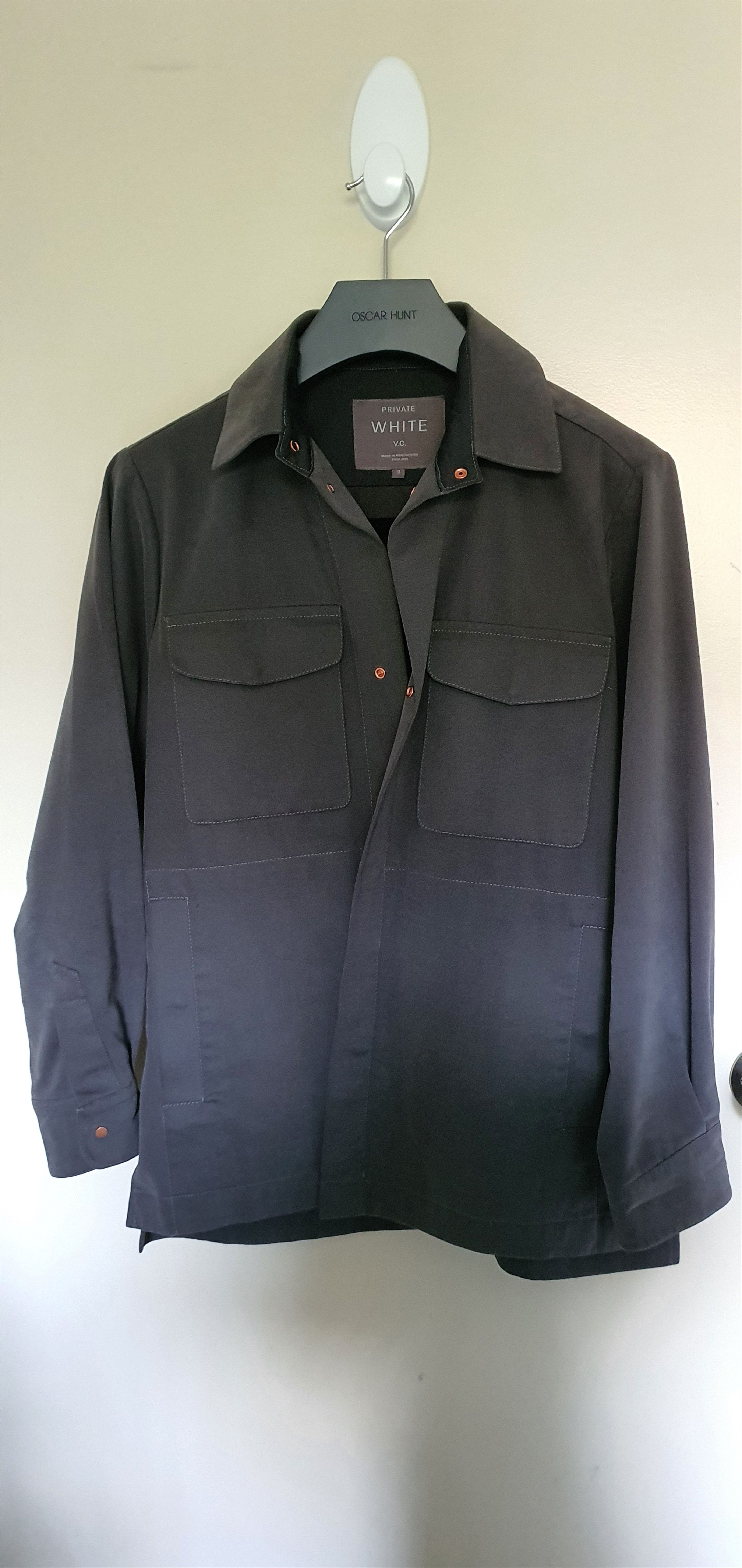 Private White V.C. Private White V.C. The CPO Shacket - Dark Grey Size US S / EU 44-46 / 1 - 1 Thumbnail