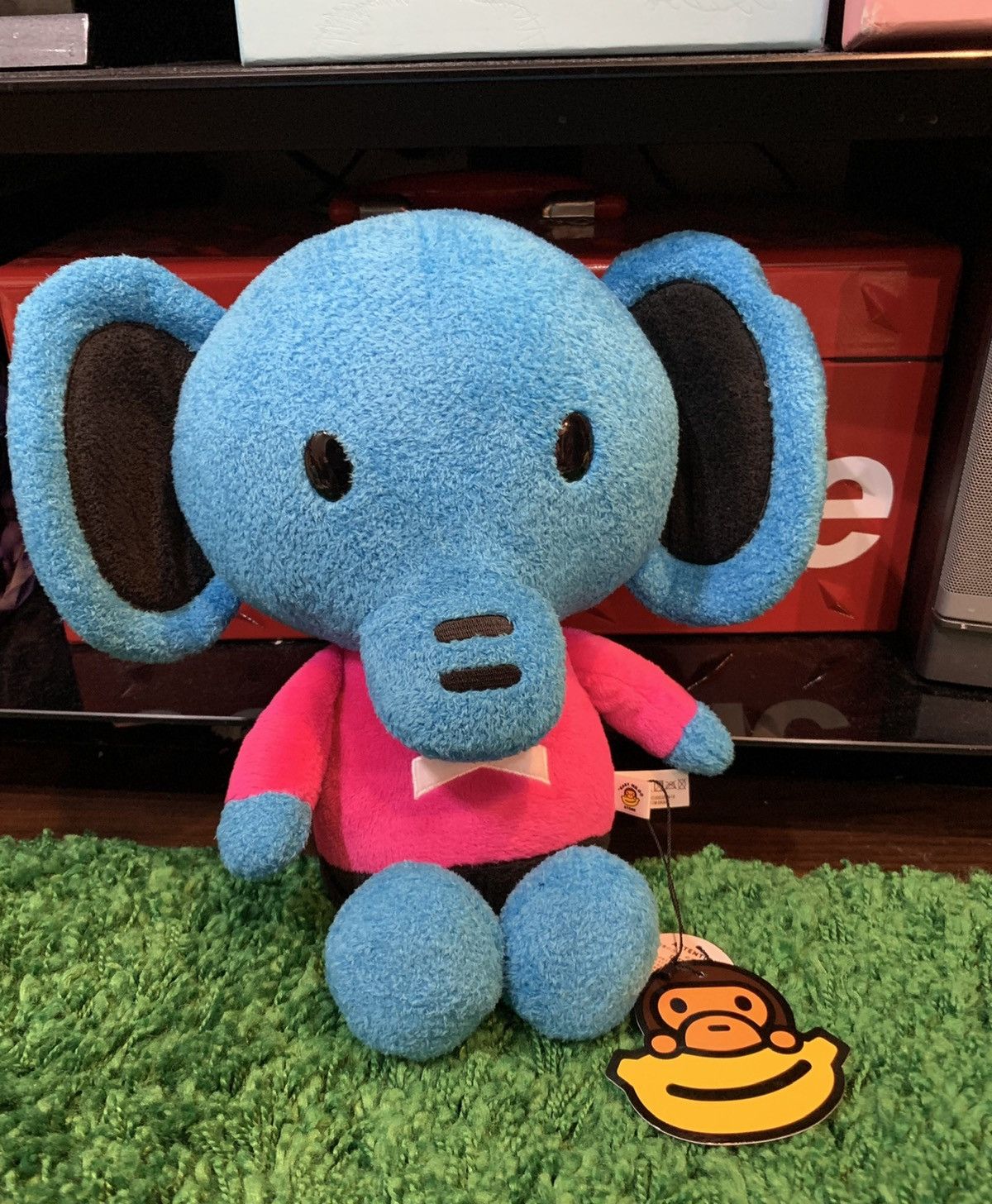 Bape BAPE Milo & Friends Eleph the Elephant 35cm Blue Size ONE SIZE - 2 Thumbnail