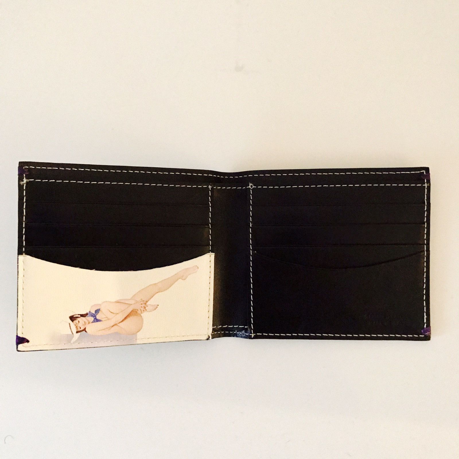 Paul Smith Naked lady Black Leather Wallet | Grailed