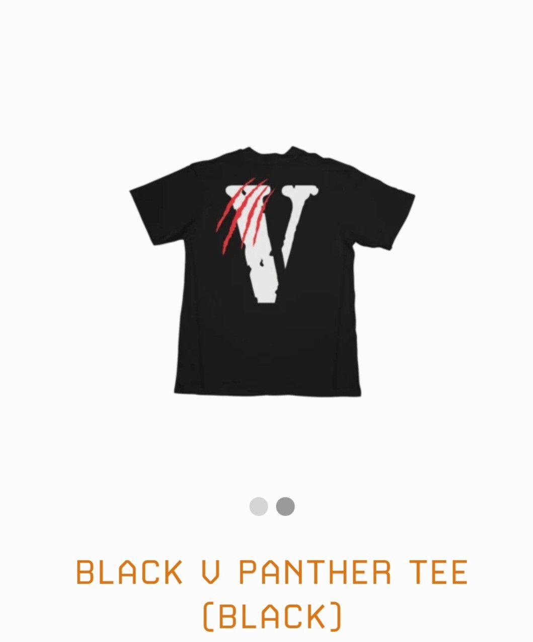 Vlone VLONE BLACK PANTHER TEE BLACK (IN HAND) Size US L / EU 52-54 / 3 - 2 Thumbnail