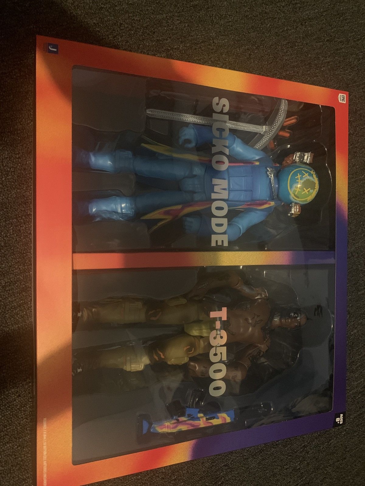 Travis Scott Travis Scott Fortnite T3500 Sicko Mode Action Figure | Grailed