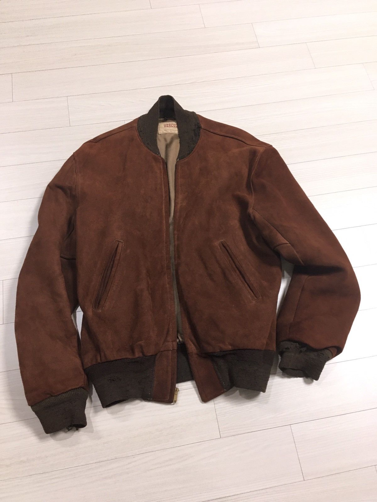 60s】HERCULES SUEDE JACKET vintage sears 60s】HERCULES SUEDE