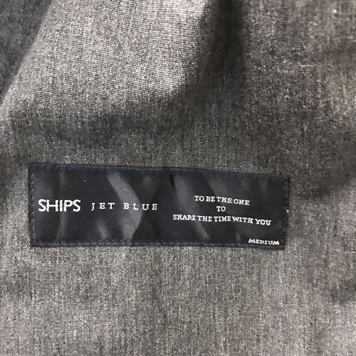 Japanese Brand × SHIPS × Ships Jet Blue Ships Jet Blue cardigan hoodies design jacket Size US M / EU 48-50 / 2 - 6 Thumbnail