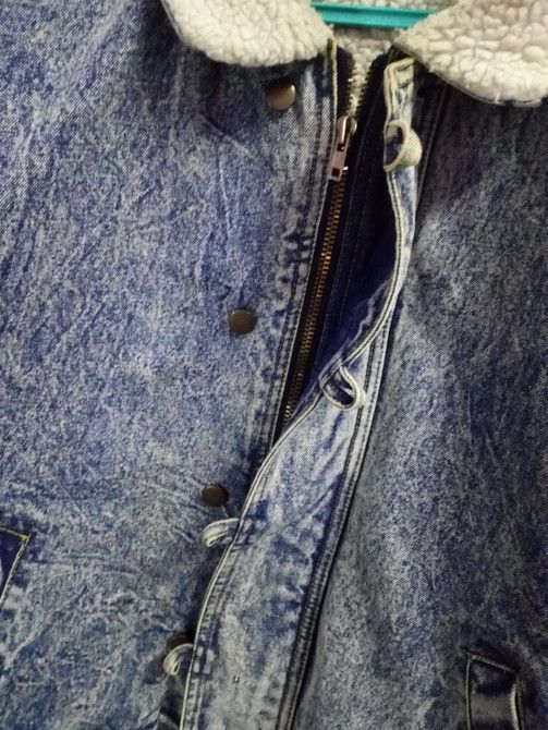 Designer × Japanese Brand × Vintage Vintage Jacket Jeans Wool Sheep Inside Heavy Jacket Size US L / EU 52-54 / 3 - 6 Thumbnail