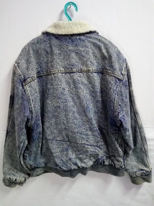 Designer × Japanese Brand × Vintage Vintage Jacket Jeans Wool Sheep Inside Heavy Jacket Size US L / EU 52-54 / 3 - 2 Thumbnail