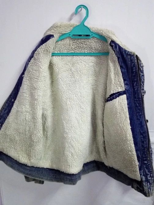 Designer × Japanese Brand × Vintage Vintage Jacket Jeans Wool Sheep Inside Heavy Jacket Size US L / EU 52-54 / 3 - 5 Thumbnail