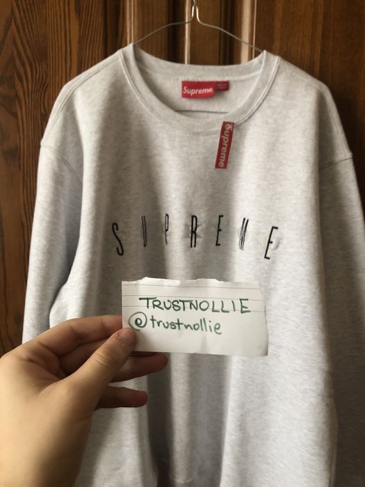 Supreme SUPREME fuck you crewneck | Grailed