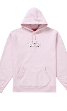 Supreme Bling Box Logo Hooded Sweatshirt 'Light Pink