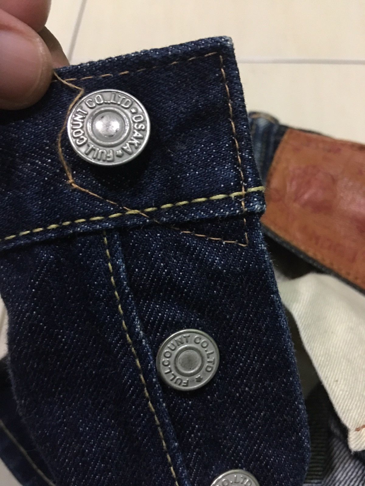 Full Count & Co. Japanese Brand X Full Count Selvedge Jeans Size US 28 / EU 44 - 9 Thumbnail