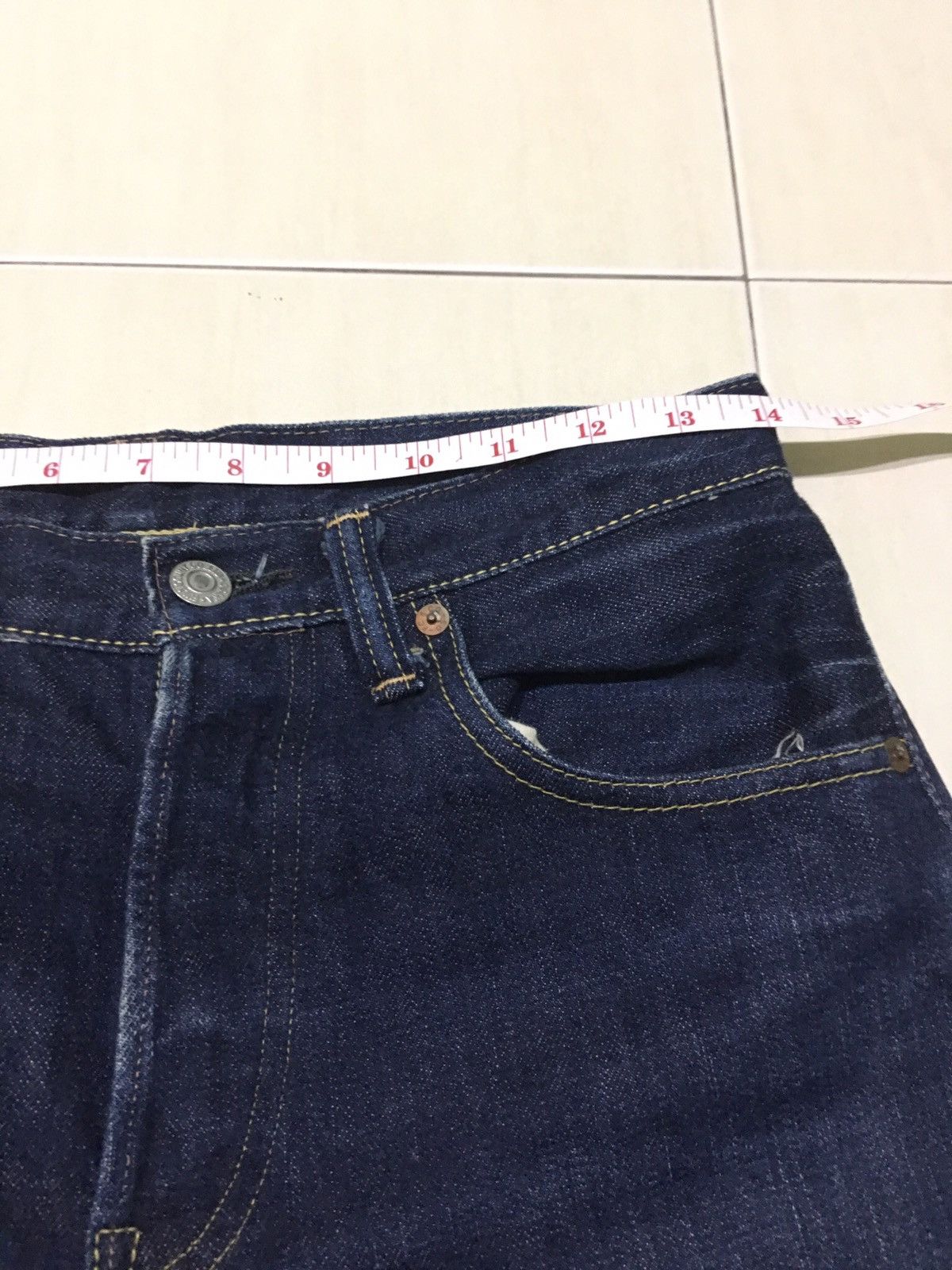 Full Count & Co. Japanese Brand X Full Count Selvedge Jeans Size US 28 / EU 44 - 14 Thumbnail