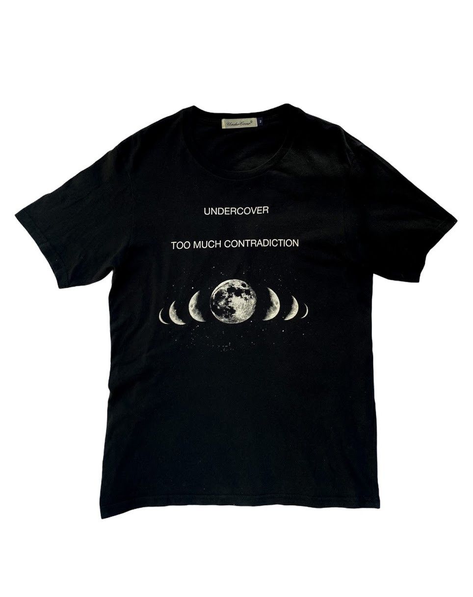 Too Much online Contradiction Moon Logo Undercover T-shirt Tee Jun Takahashi