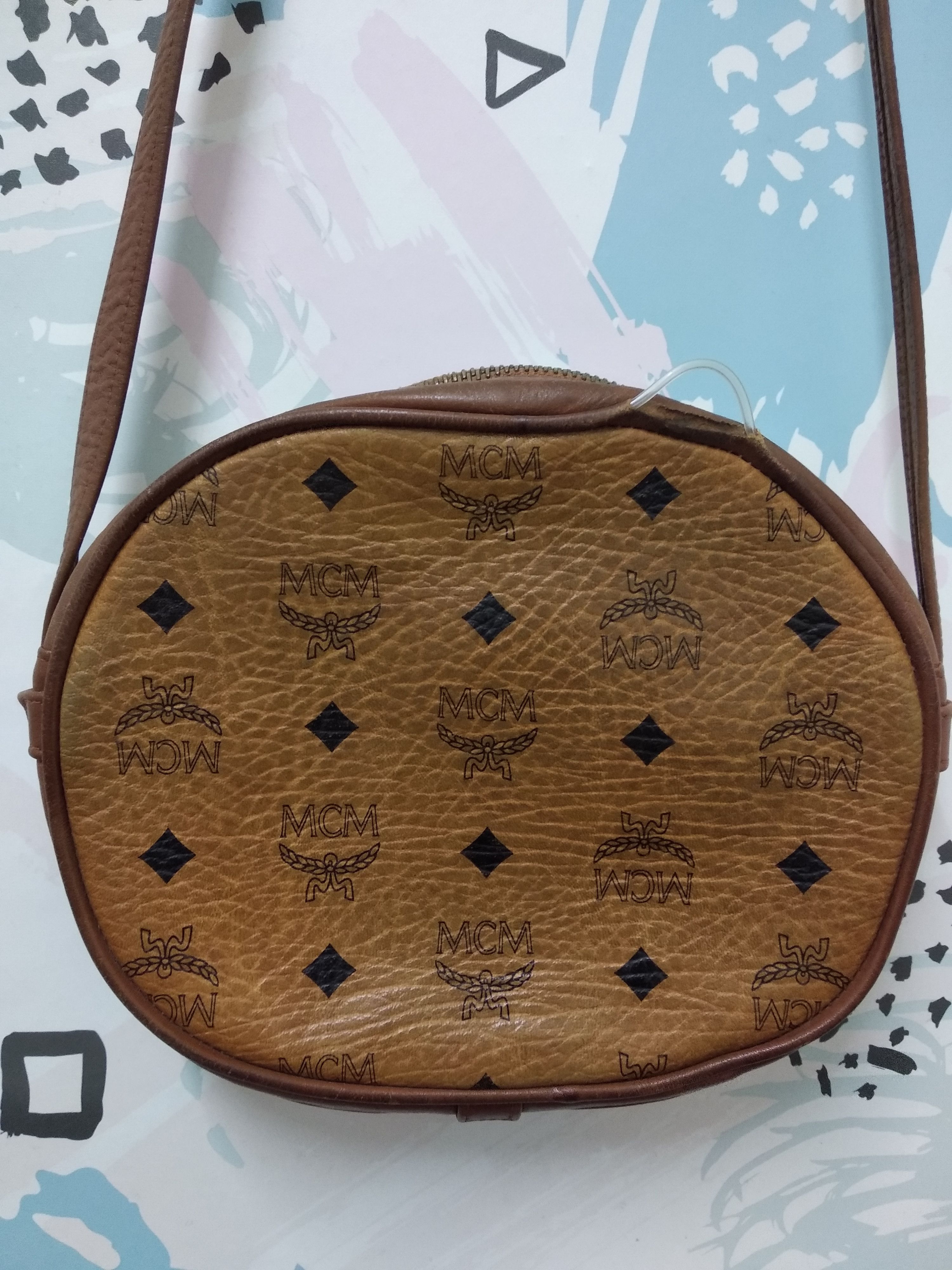 MCM MCM Monogram Sling Bag Size ONE SIZE - 7 Thumbnail