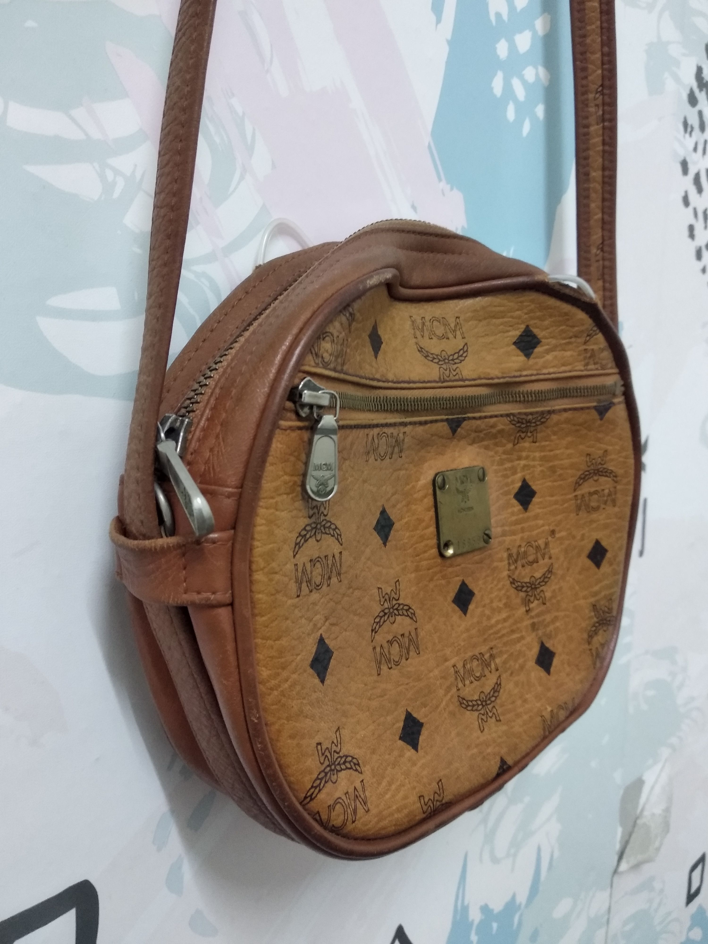 MCM MCM Monogram Sling Bag Size ONE SIZE - 3 Thumbnail