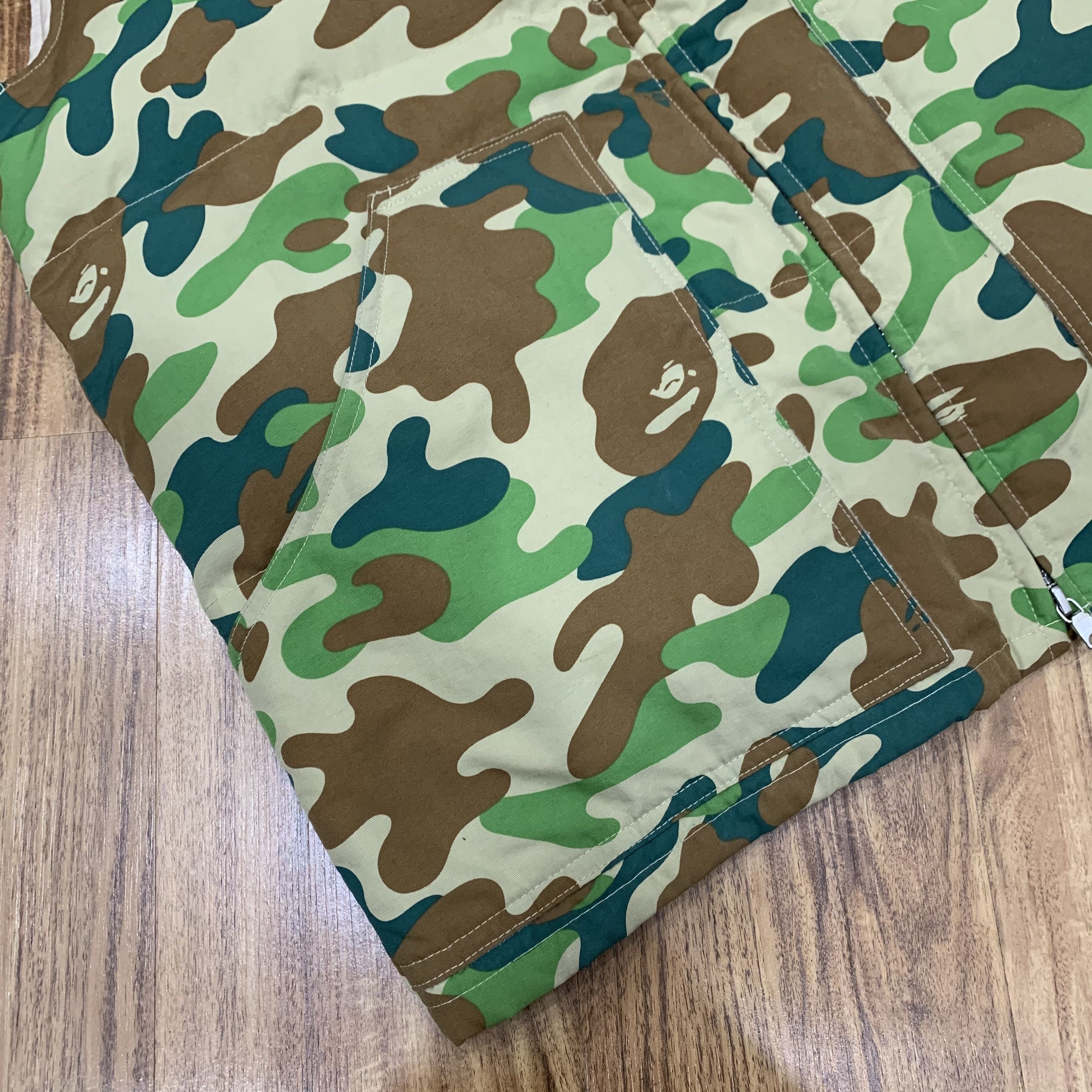 Bape 1st Camo Down Vest Size US L / EU 52-54 / 3 - 4 Thumbnail