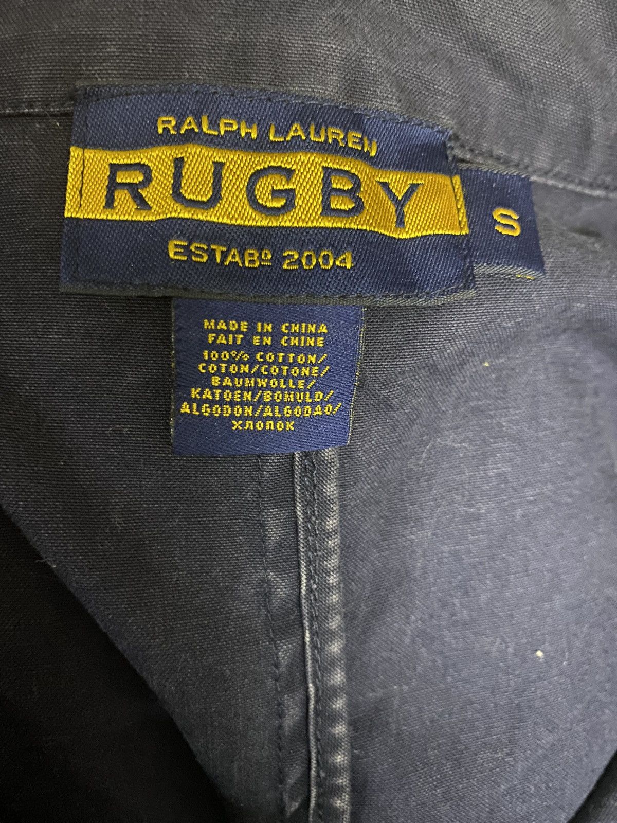 Ralph Lauren × Vintage Vintage Ralph Laurent Rugby Workers Shirt/Jacket Size US S / EU 44-46 / 1 - 7 Thumbnail
