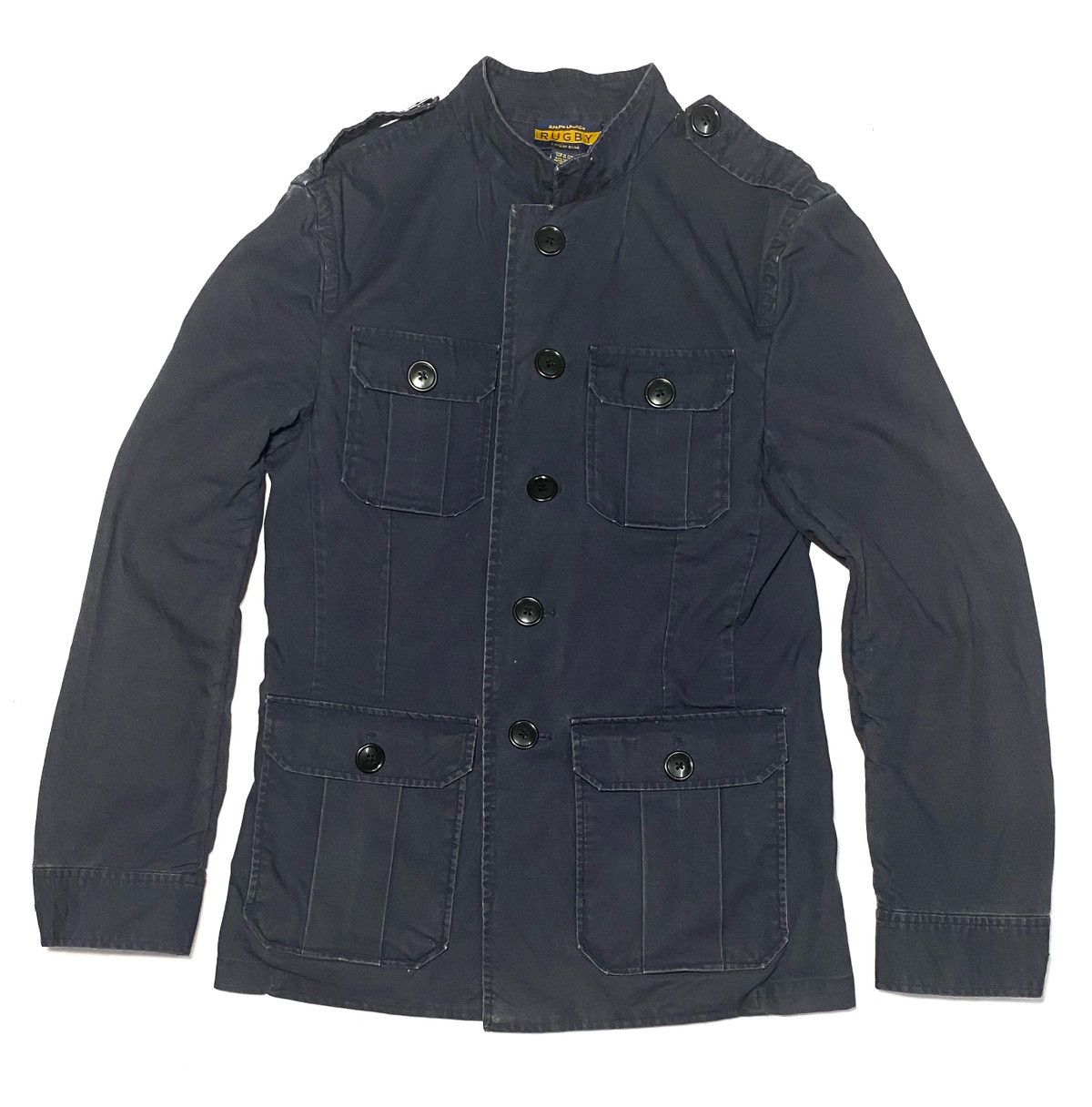 Ralph Lauren × Vintage Vintage Ralph Laurent Rugby Workers Shirt/Jacket Size US S / EU 44-46 / 1 - 2 Thumbnail