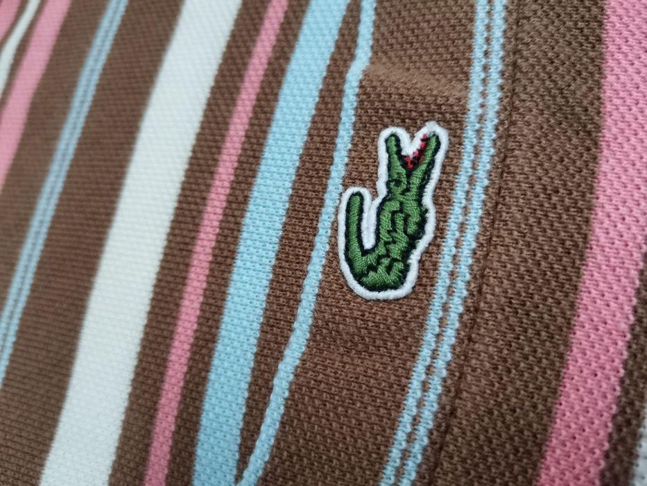 Vintage Lacoste Made in Japanese Brand Stripe | Grailed