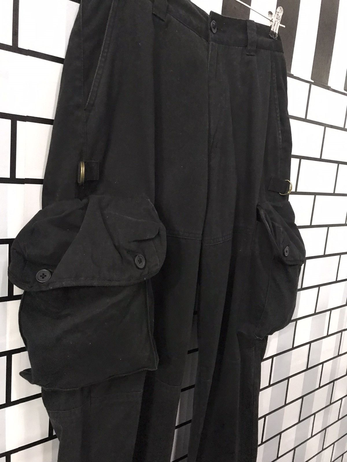 Designer japanese brand amore puro cargo tactical big multi pocket Size US 30 / EU 46 - 6 Thumbnail
