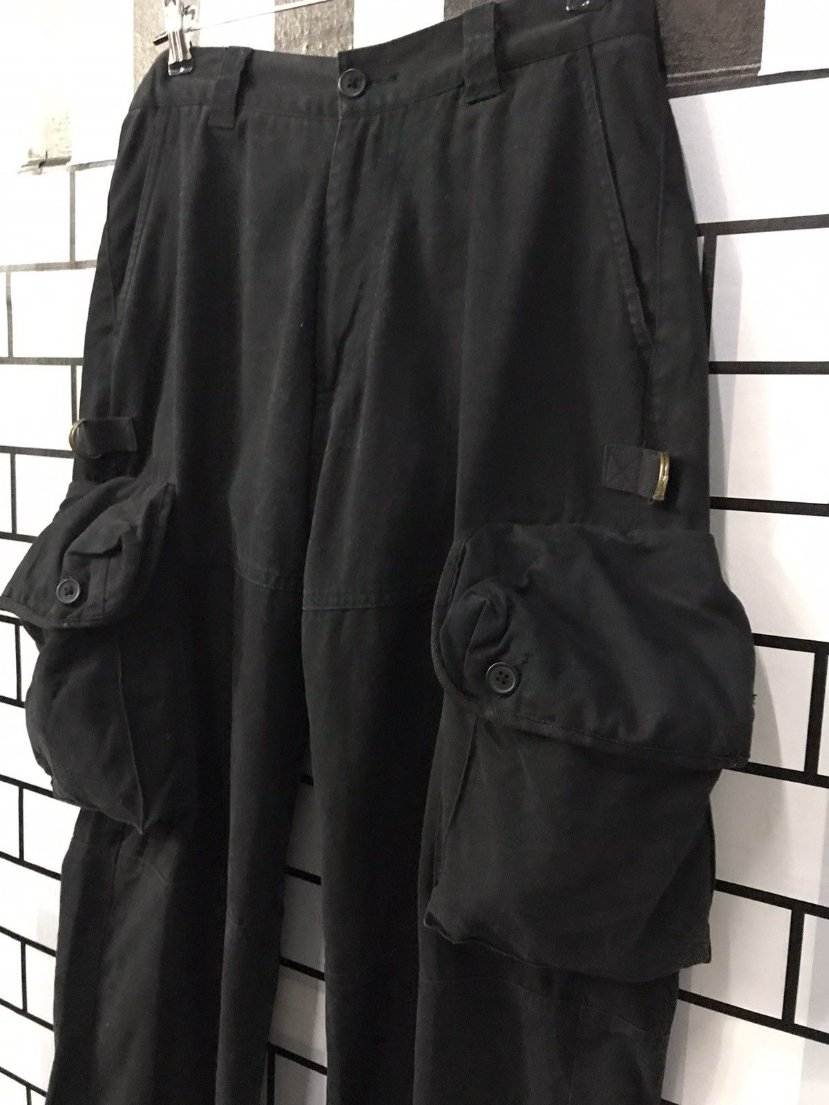 Designer japanese brand amore puro cargo tactical big multi pocket Size US 30 / EU 46 - 3 Thumbnail