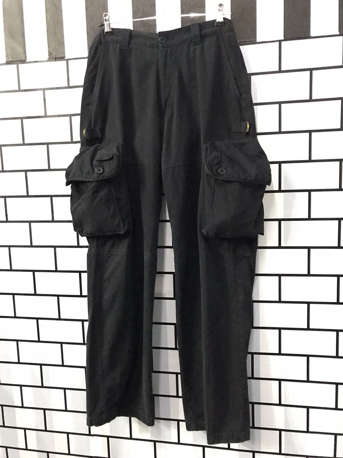 Designer japanese brand amore puro cargo tactical big multi pocket Size US 30 / EU 46 - 4 Thumbnail
