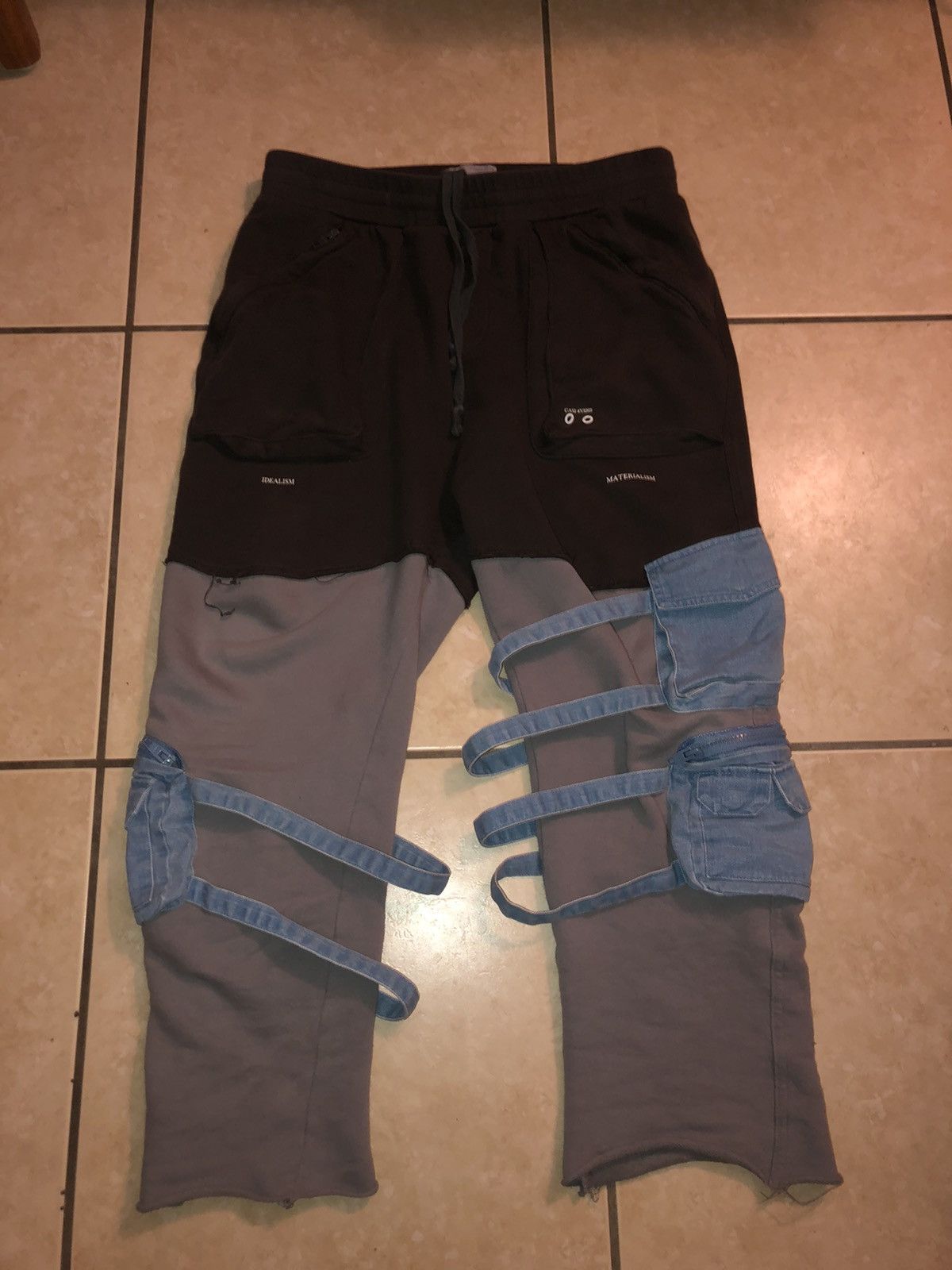 C2H4 × Number (N)ine C2h4 Number Nine Cargo Hybrid Pants | Grailed