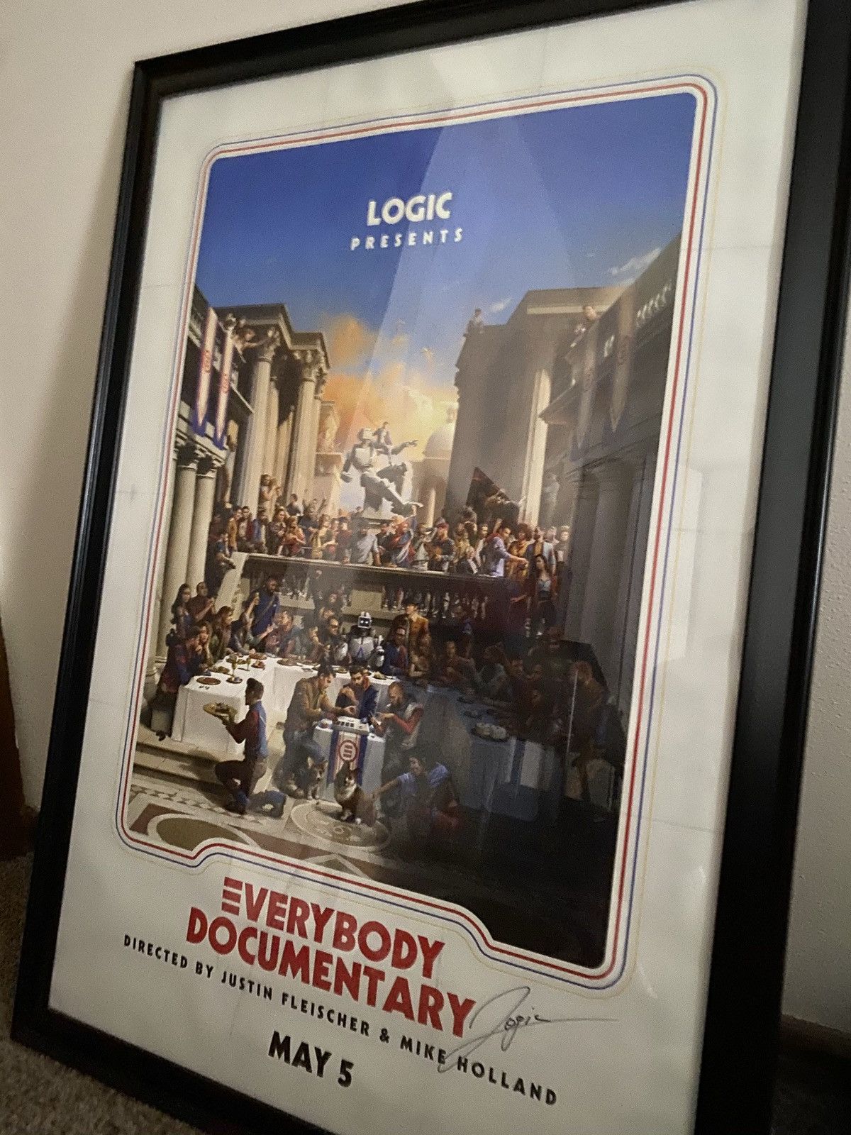 Logic Signed Autographed 2024 Poster