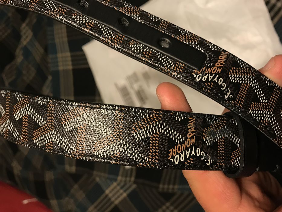 Goyard belt grailed sales