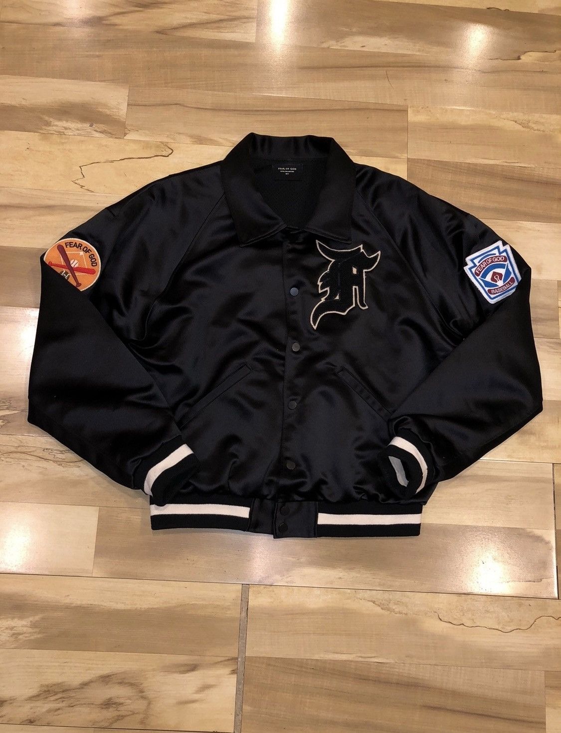 Fear of God V RARE FEAR OF GOD MANUEL COACH SATIN BOMBER