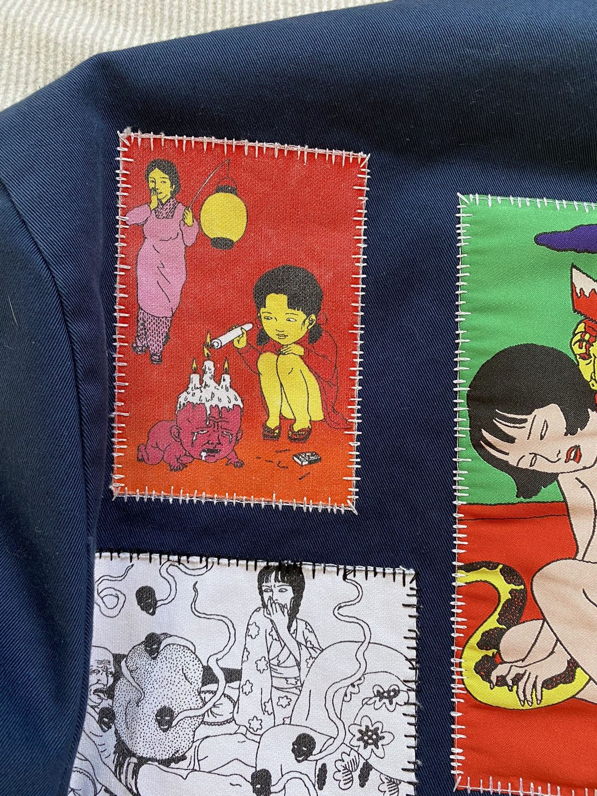 Supreme Supreme/Toshio Saeki Work Jacket | Grailed Supreme Supreme/Toshio Saeki Work Jacket | Grailed