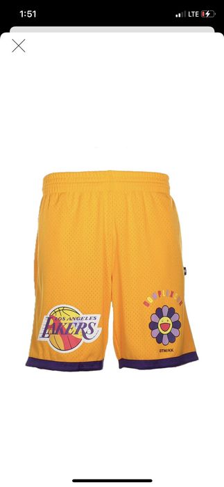 Takashi murakami lakers store shorts