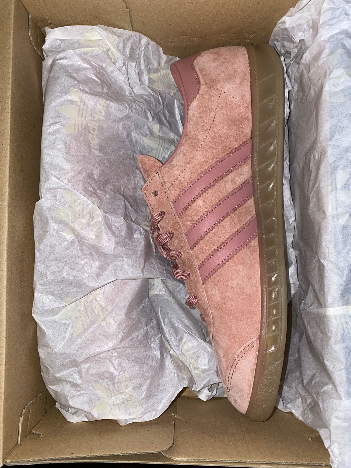 Adidas originals hamburg raw pink online