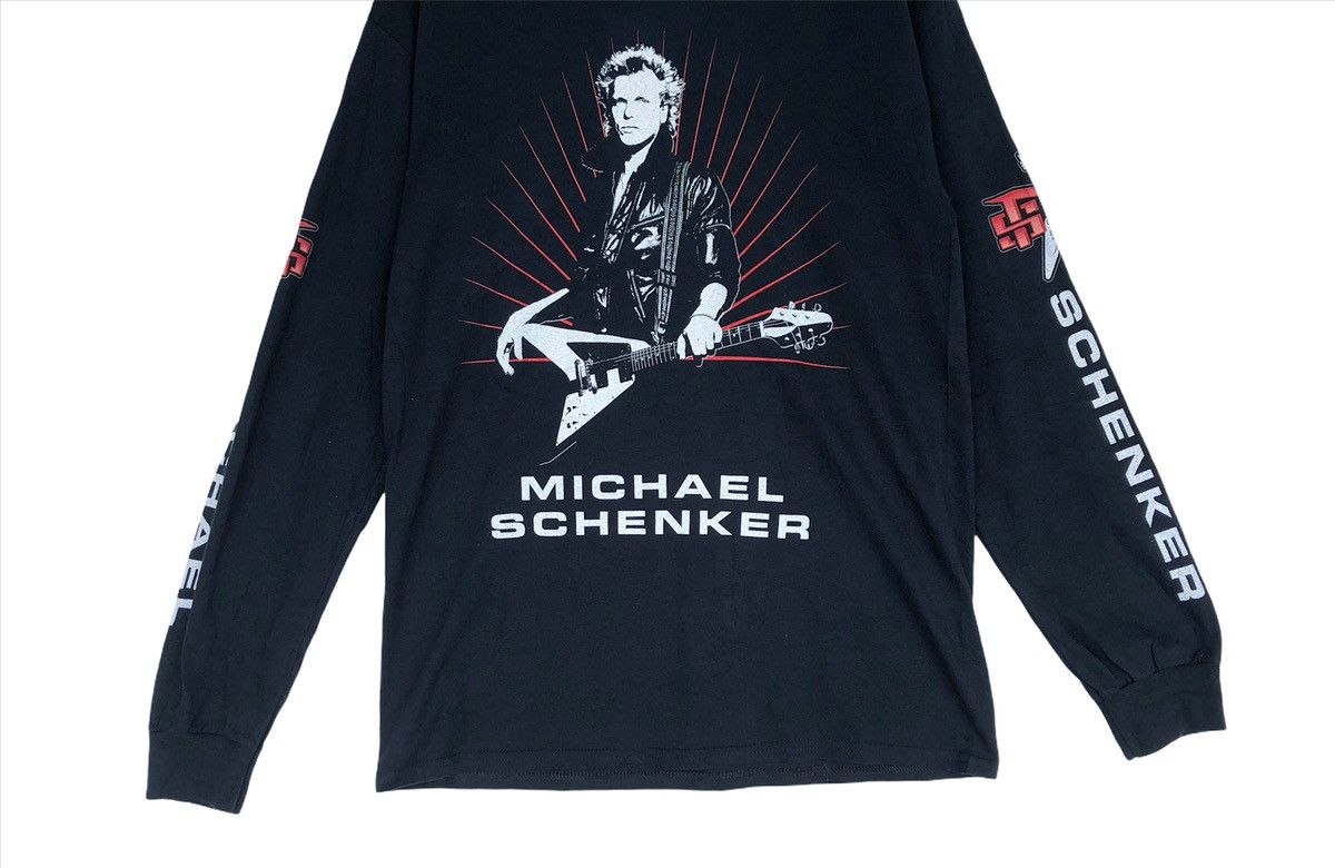 Band Tees Michael Schenker Longsleeve Guitar Hero Band T Shirt Size US M / EU 48-50 / 2 - 4 Thumbnail