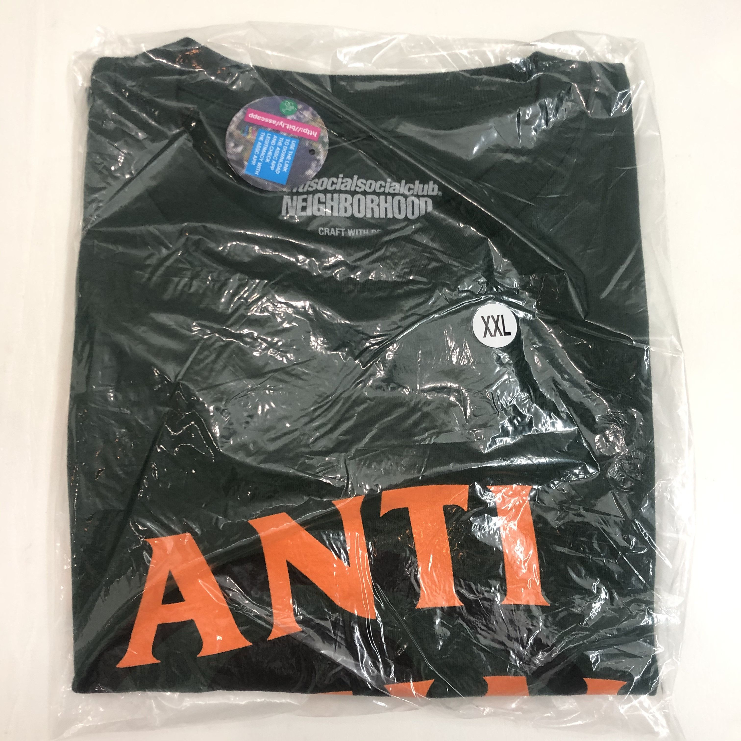 Anti Social Social Club x Neighborhood Stuck On You Tee