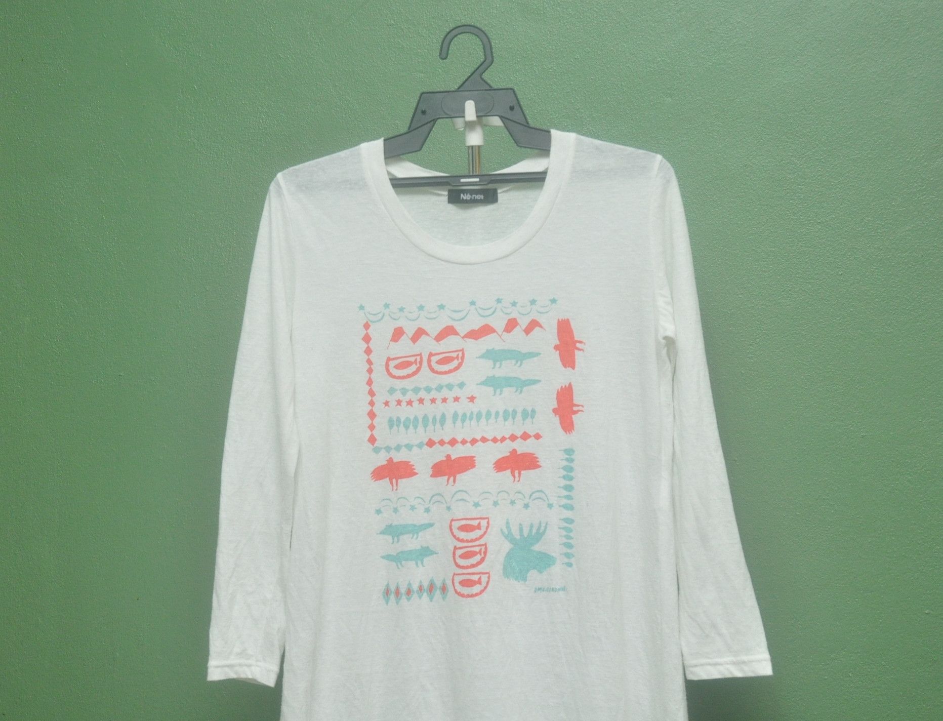 Issey Miyake × Japanese Brand × Tsumori Chisato Rare Vintage NE-NET by ISSEY MIYAKE Women Long Sleeve Size US M / EU 48-50 / 2 - 4 Thumbnail