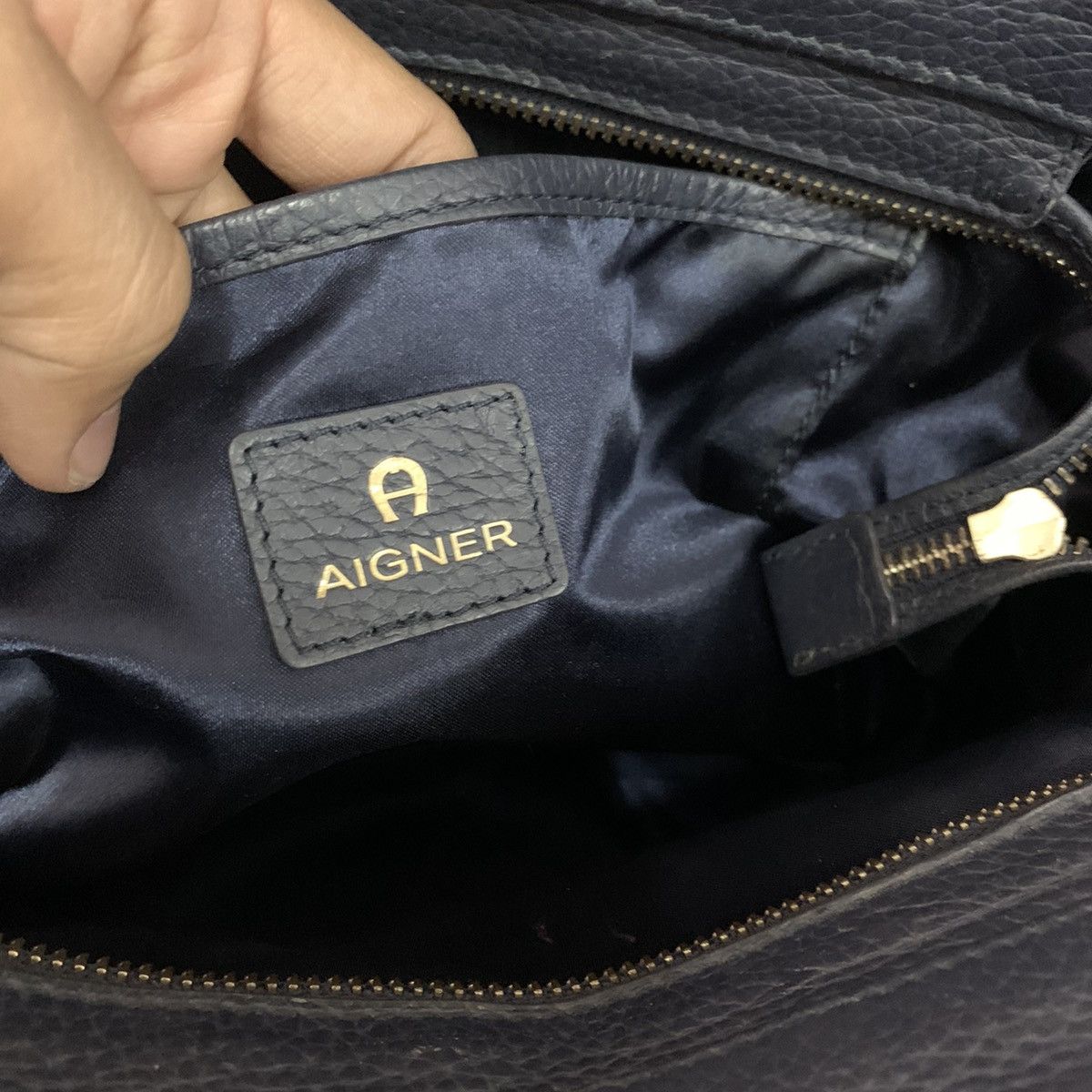 Aigner Aigner 2way Leather Bag Size ONE SIZE - 10 Thumbnail