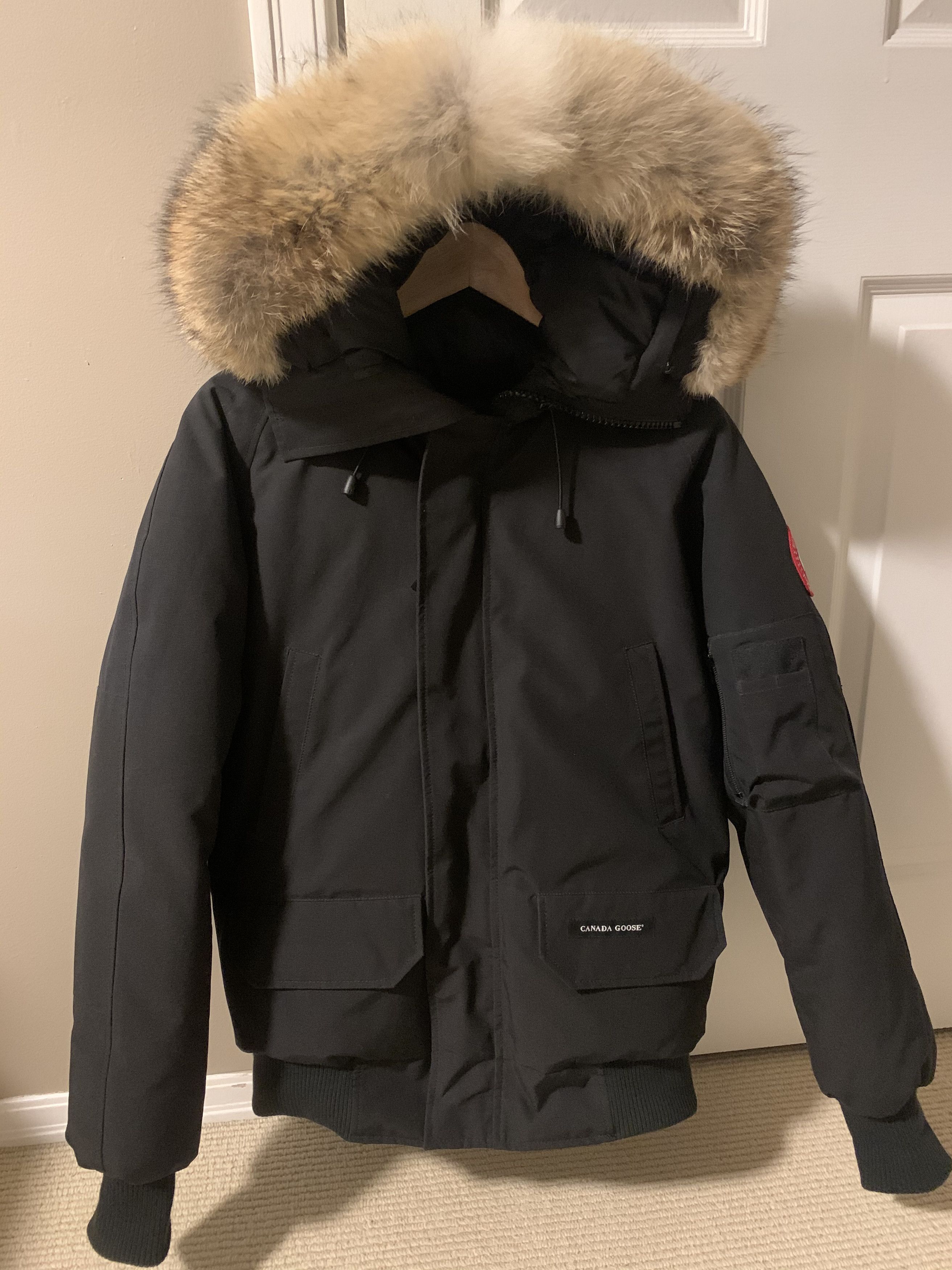 image of Canada Goose Chilliwack Bomber Jacket in Black, Men's (Size XS)