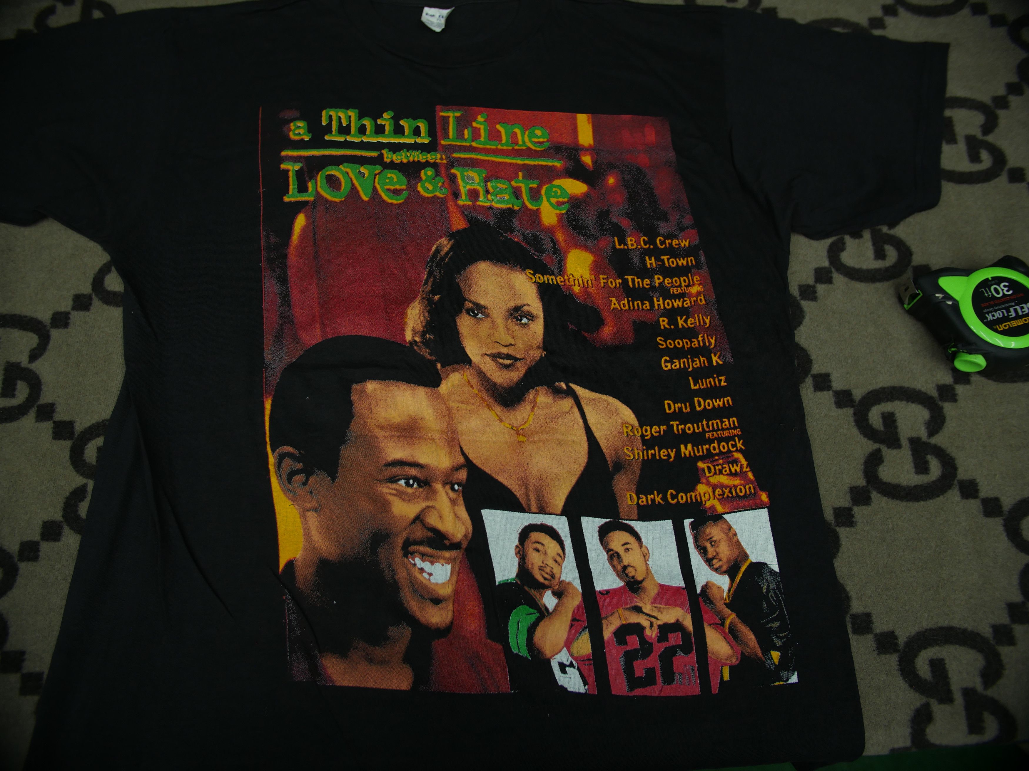 Vintage Martin Lawrence 90’s Thin Line Between Love & Hate Rap tee ...